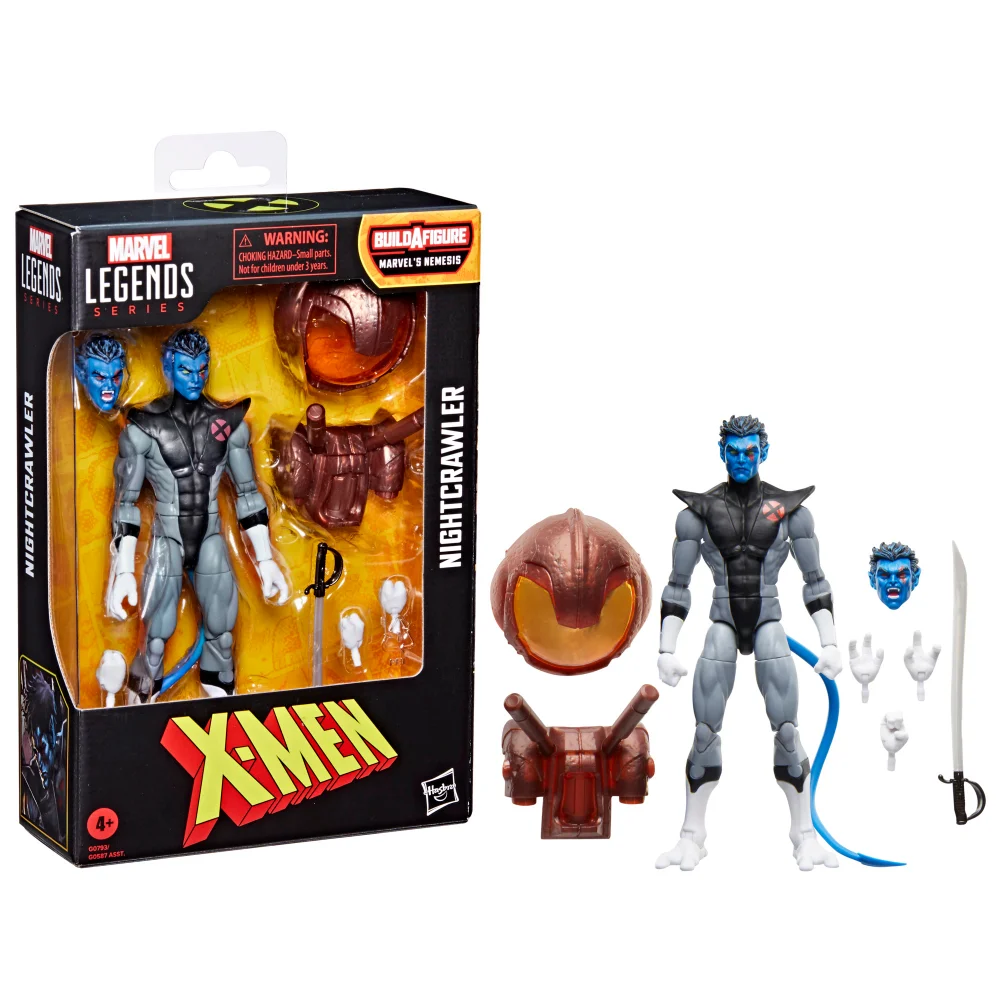 Hasbro Marvel Legends Series Nightcrawler, X-Men Comics Action Figure Image 1