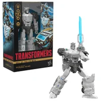 Hasbro Transformers Age of the Primes Voyager Class The Thirteen Prima Prime 7” Action Figure, 8+ - undefined undefined