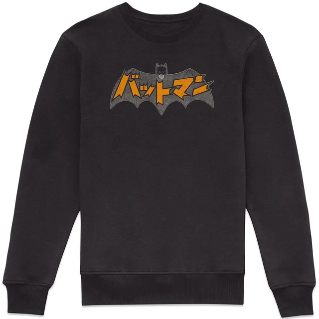 Batman Batmanga Logo Sweatshirt - Black