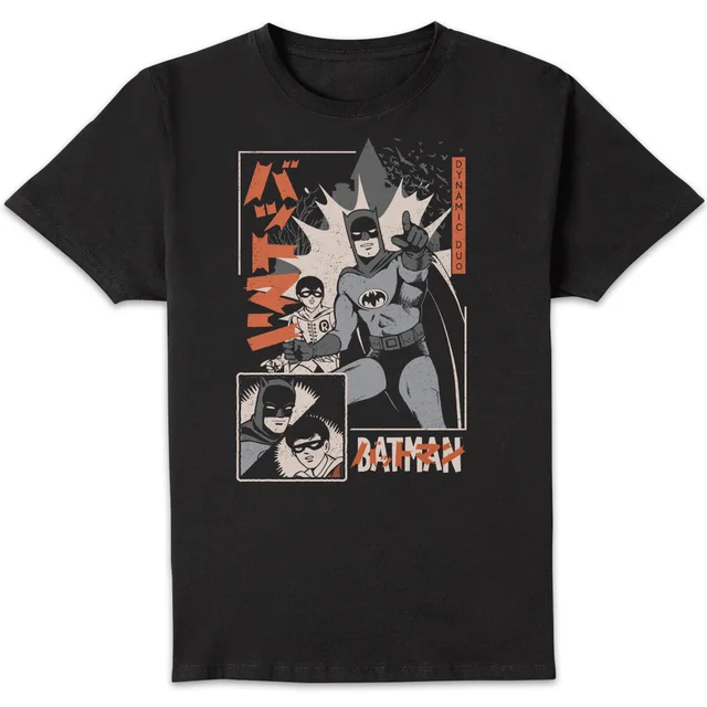 Batman Dynamic Duo Unisex T-Shirt - Black