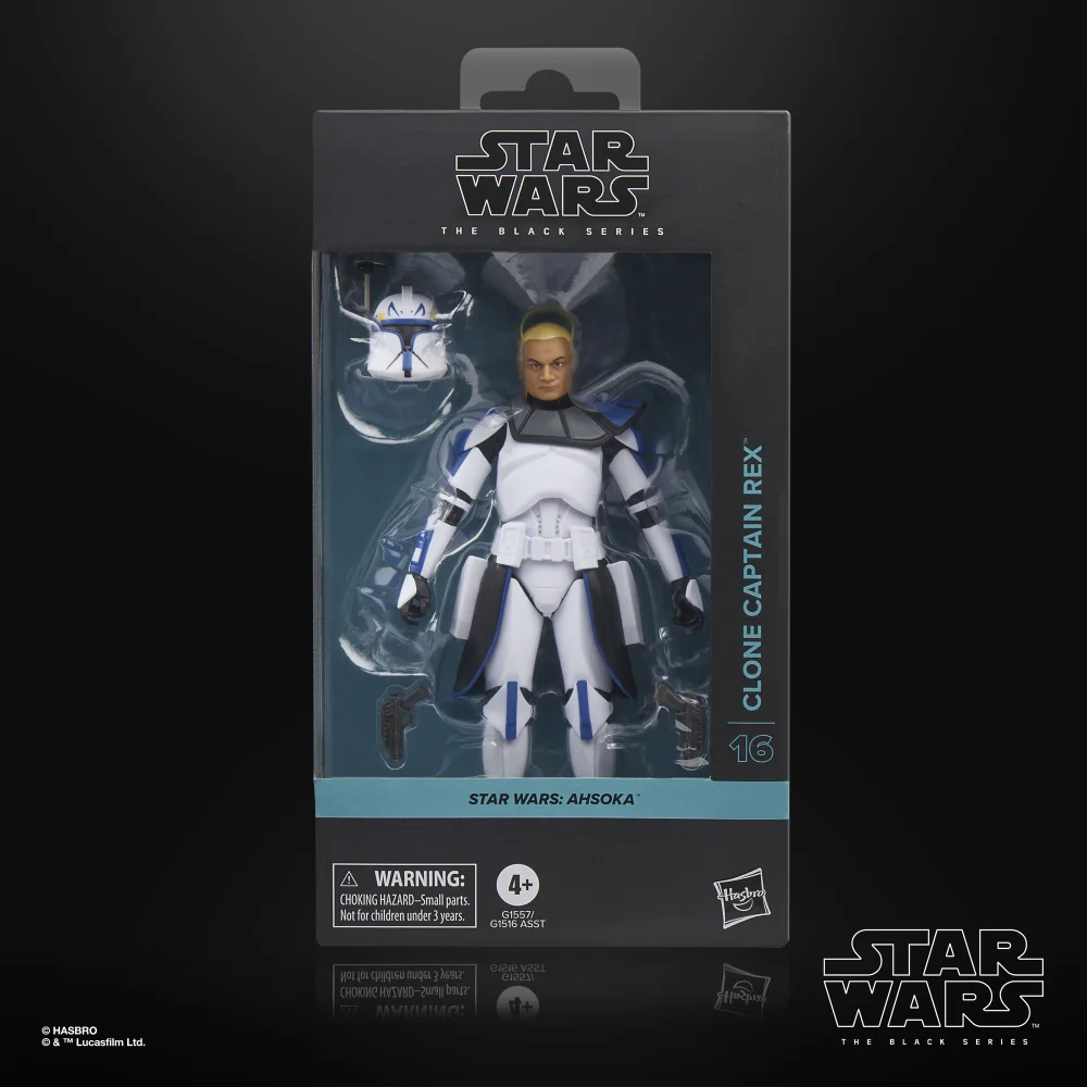 Hasbro Star Wars The Black Series Clone Captain Rex, Star Wars: Ahsoka Action Figure (6”) Image 1