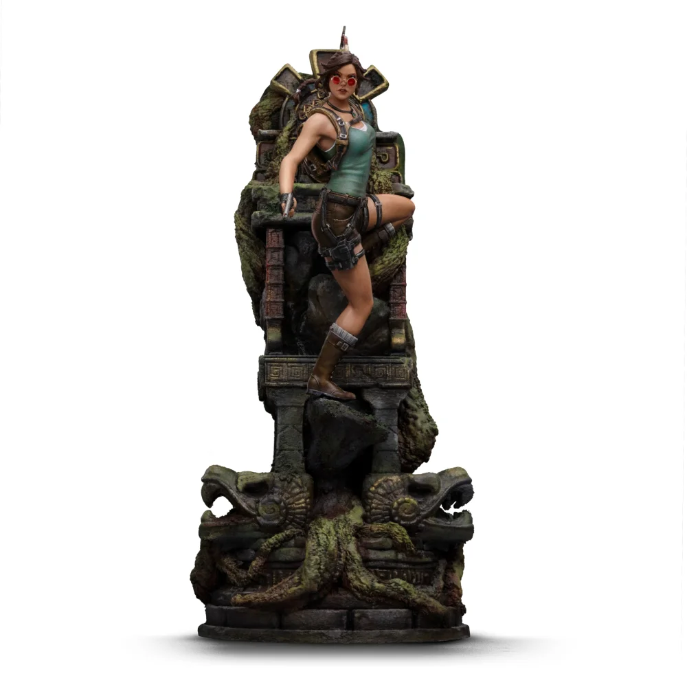 Iron Studios Lara Croft Tomb Raider Deluxe Art Scale 1/10 Statue Image 1