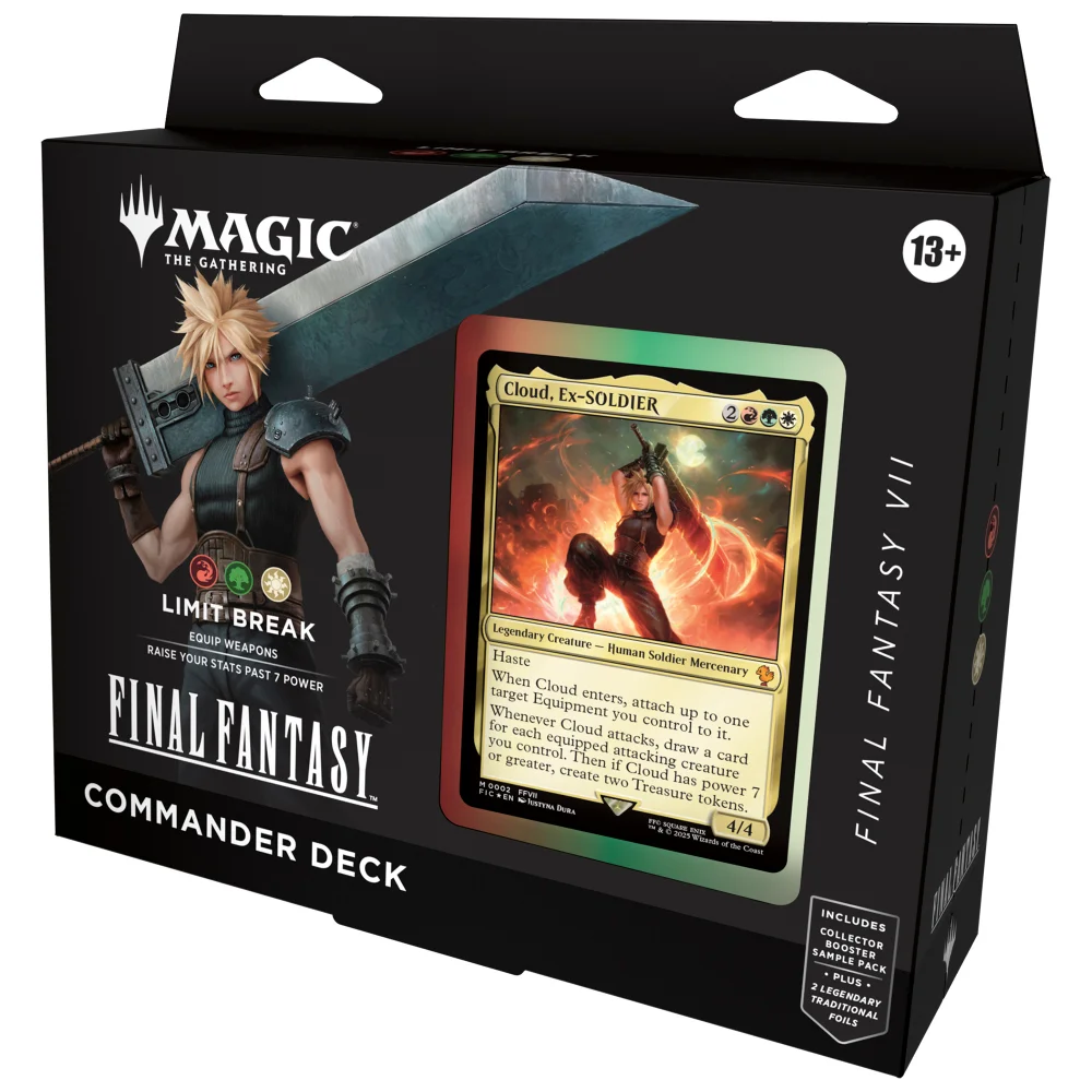 Magic: The Gathering FINAL FANTASY VII Commander Deck - Limit Break Image 1