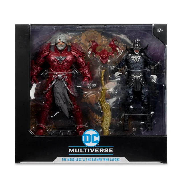 McFarlane DC Comics Dark Multiverse #4 Knight Armour Batman Who Laughs & Merciless Collector's Edition 2 Pack