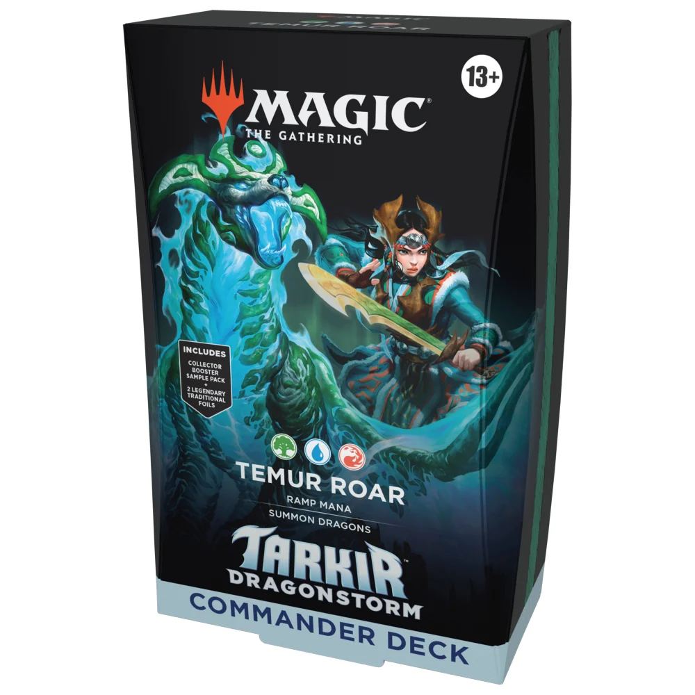 Magic: The Gathering Tarkir: Dragonstorm Commander Deck - Temur Roar Image 1