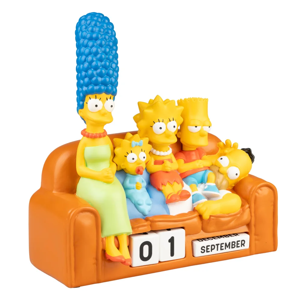 The Simpsons Family 3D Perpetual Calendar Image 1