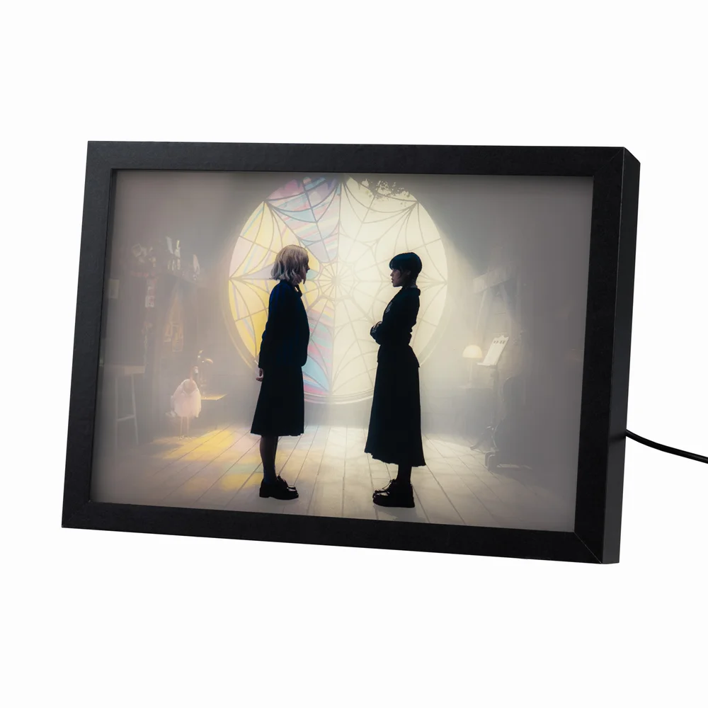 Wednesday LED Framed Print Image 1