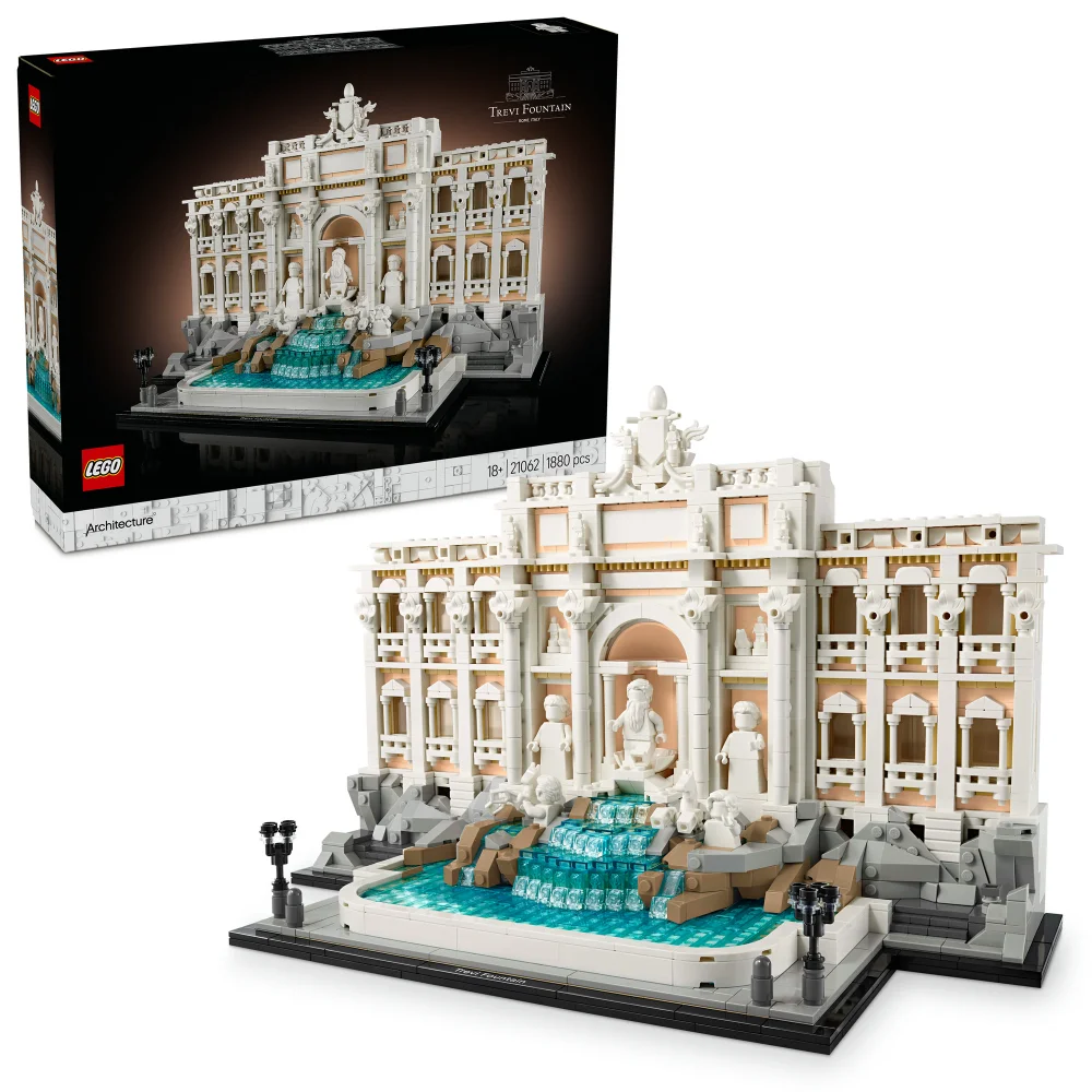 LEGO Architecture Trevi Fountain Model Set for Adults 21062 Image 1