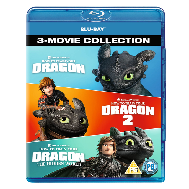How to Train Your Dragon: 3 Movie Collection Blu-Ray