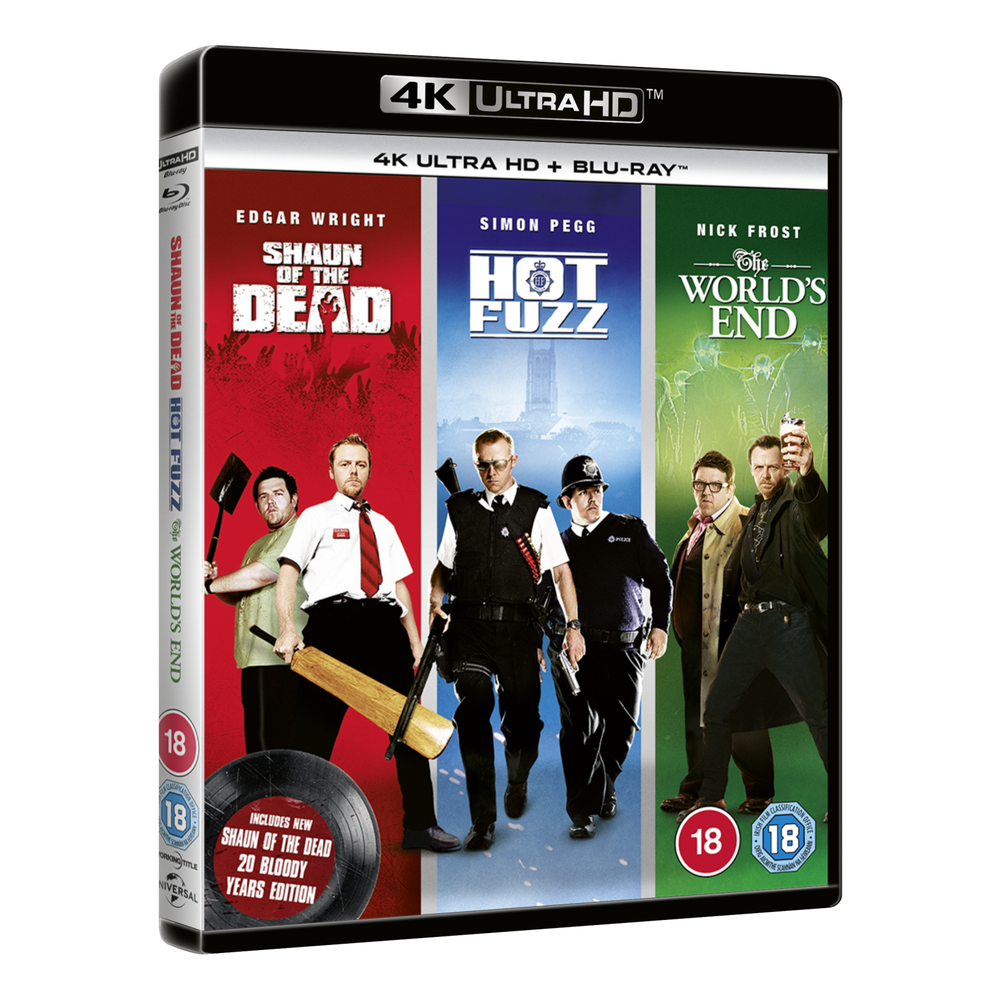 Three Flavours Cornetto Trilogy 4K Ultra HD Image 1