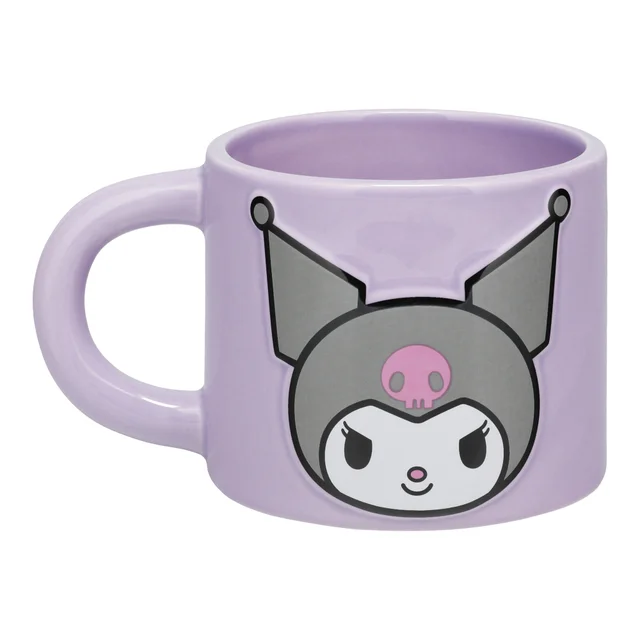 Hello Kitty Kuromi Embossed Mug