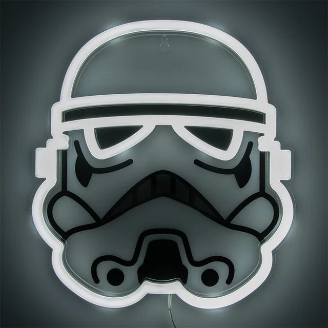 Star Wars Stormtrooper Wall Mountable Led Neon Light