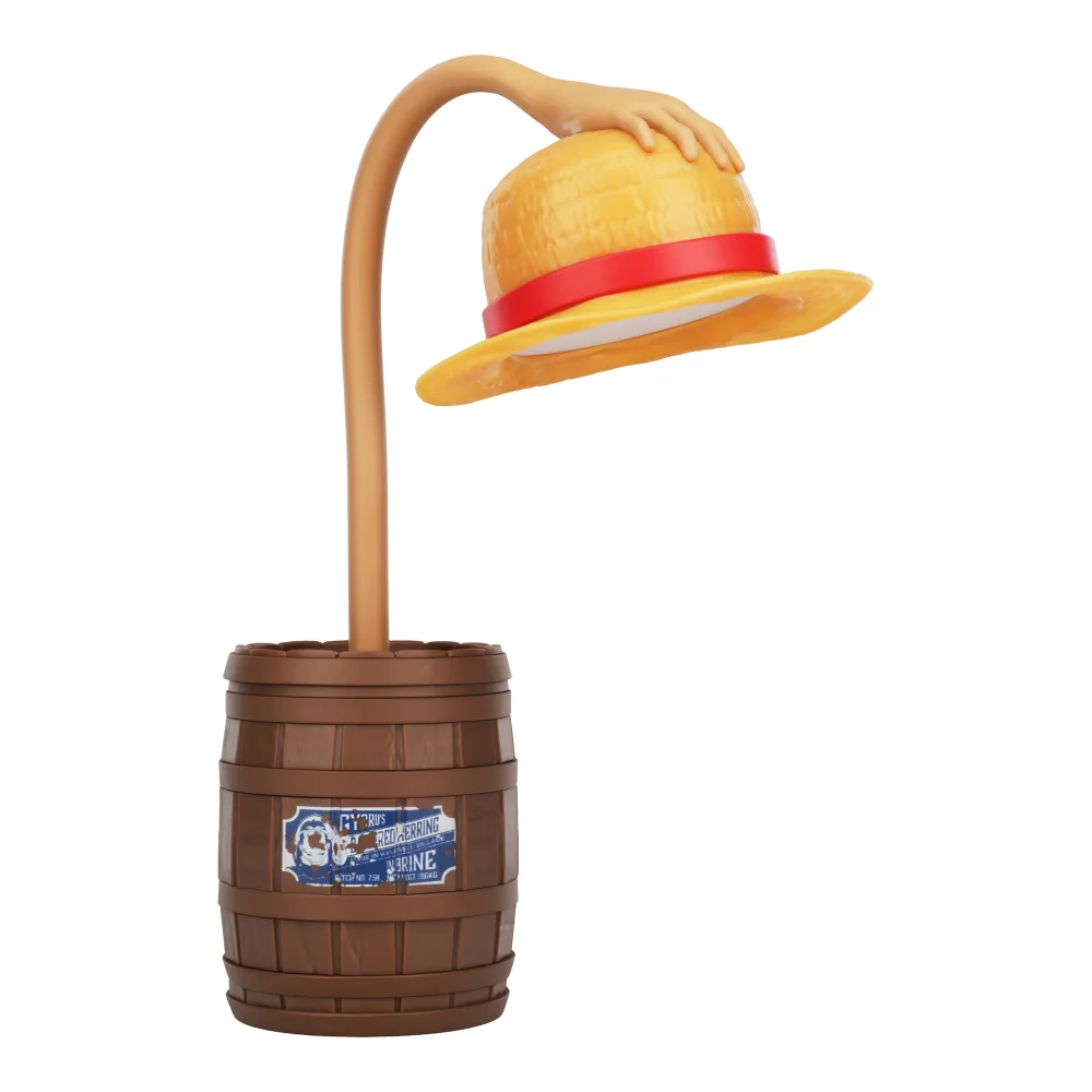 One Piece Straw Hat Posable Light Image 1