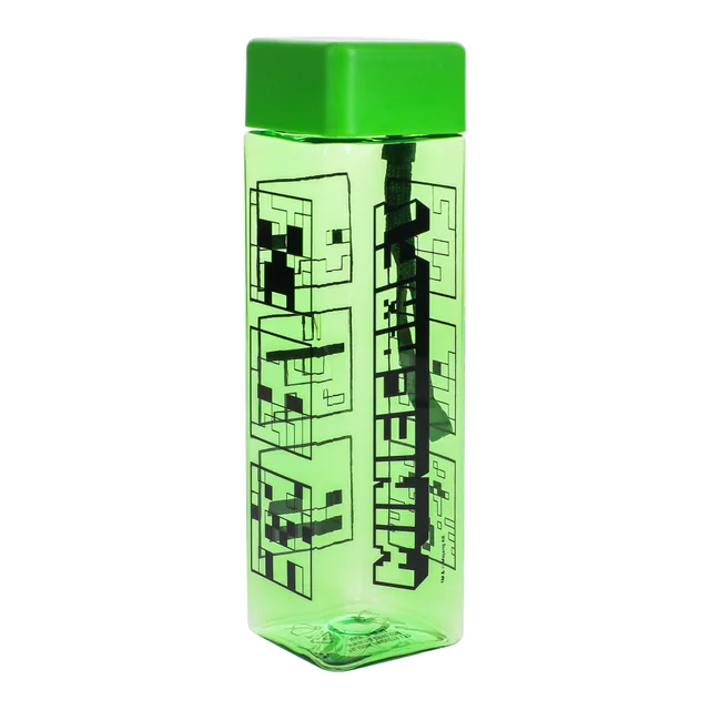Minecraft Shaped Water Bottle