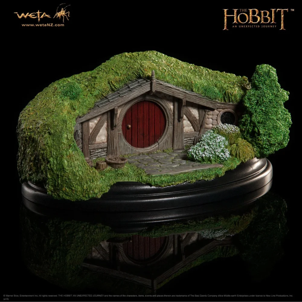 Weta Workshop The Hobbit An Unexpected Journey Statue 40 Bagshot Row 6cm Image 1