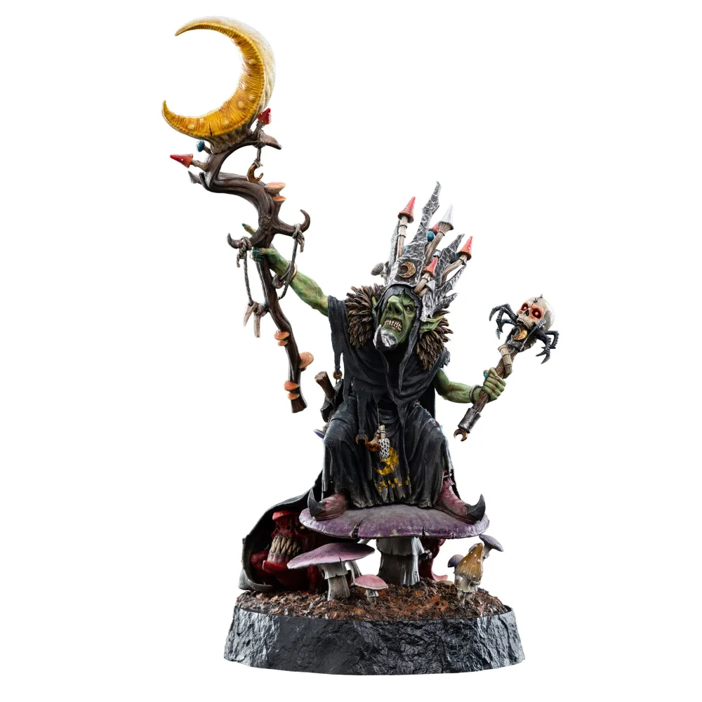 Weta Workshop Warhammer: Age of Sigmar Statue 1/6 Scale Skragrott the Loonking Limited Edition 41cm Image 1