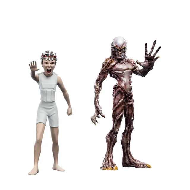 Weta Workshop Stranger Things Mini Epics Vinyl Figures Vecna & Eleven (Season 4) Twin Pack 16cm