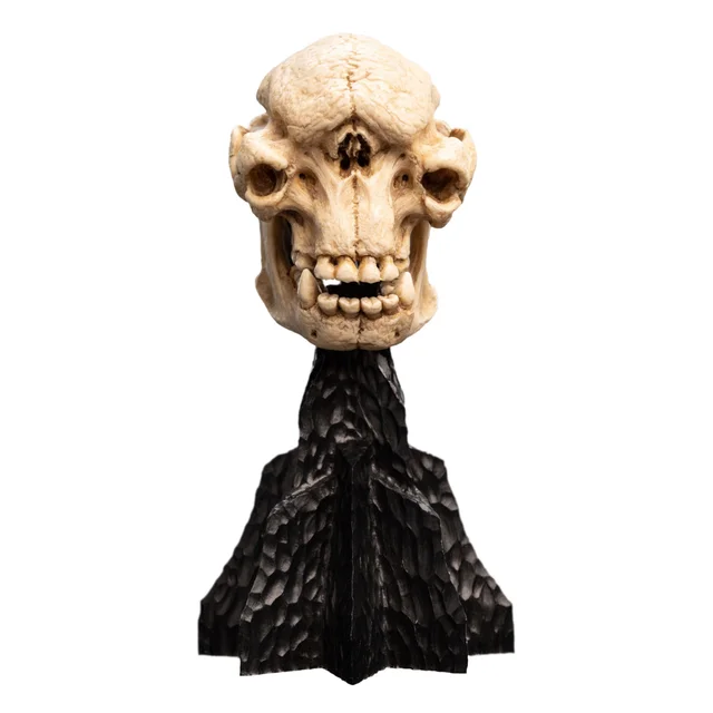 Weta Workshop Lord of the Rings Mini Statue Skull of a Cave Troll 21cm