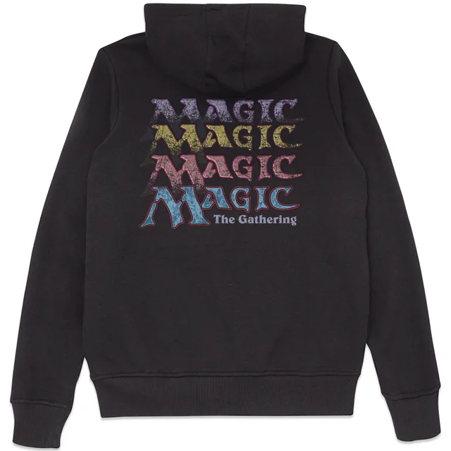 Magic: The Gathering Classic Mana & Logo Hoodie - Black