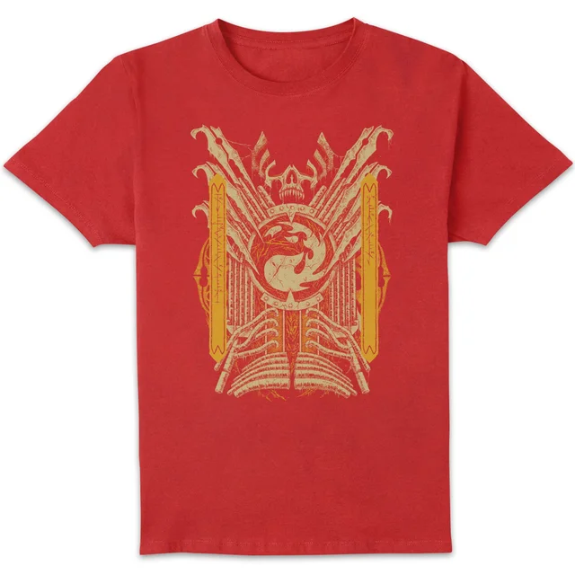 Magic: The Gathering Phyrexian Mountain Unisex T-Shirt - Red