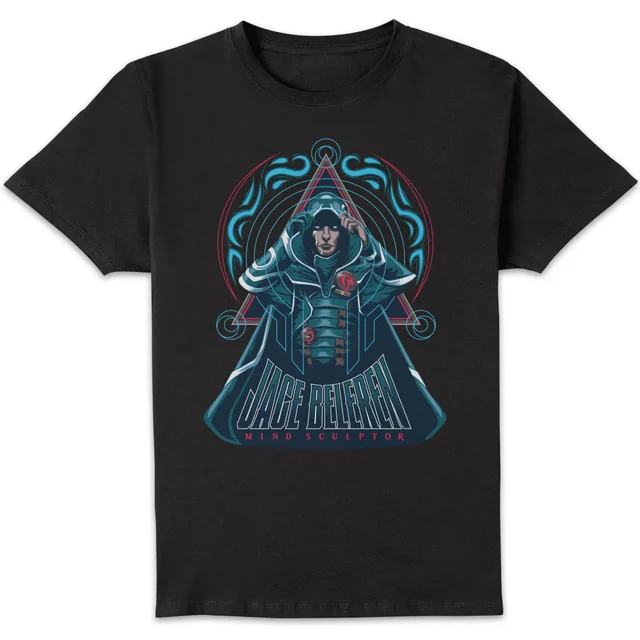 Magic: The Gathering Jace Beleren Mind Sculptor Unisex T-Shirt - Black