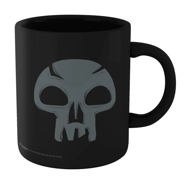 Magic: The Gathering Swamp Mana Symbol Mug - Black