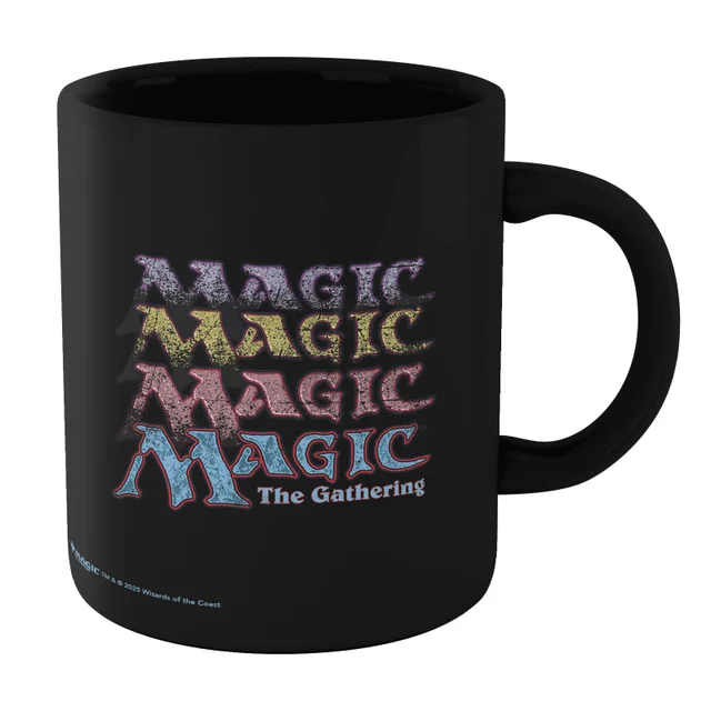 Magic: The Gathering Logo Multiply Mug - Black