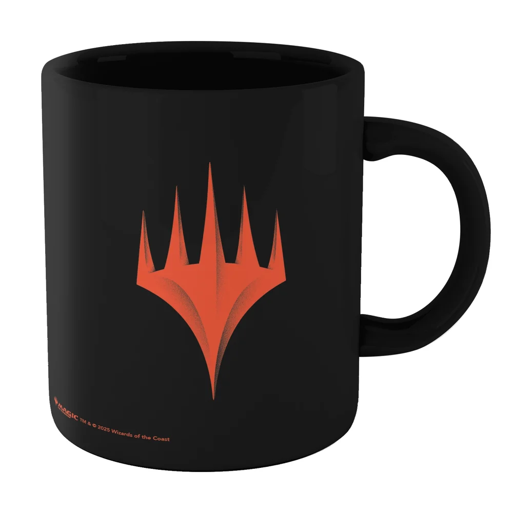 Magic: The Gathering Planeswalker Symbol Mug - Black Image 1