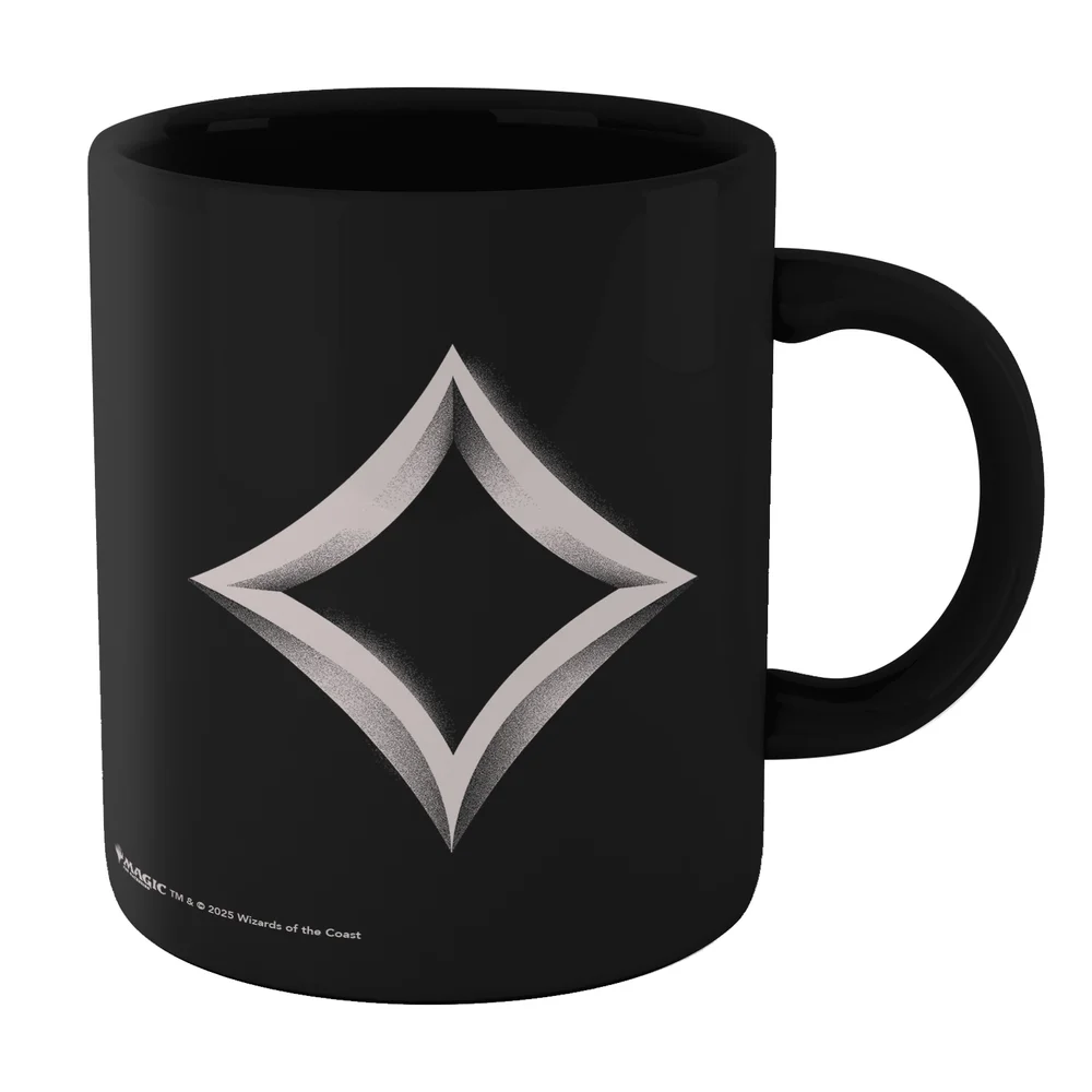 Magic: The Gathering Colourless Symbol Mug - Black Image 1