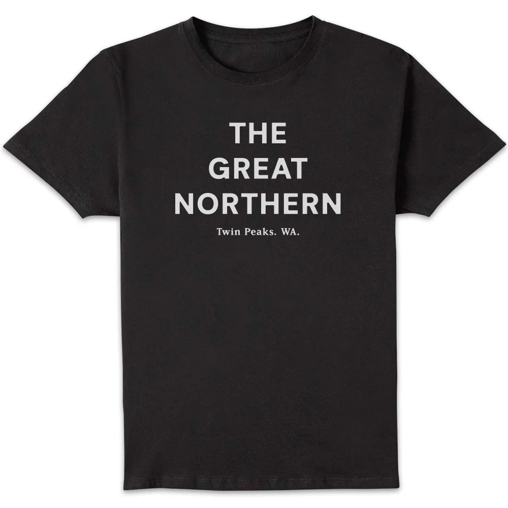 Twin Peaks The Great Northern Unisex T-Shirt - Black - 5XL Image 1