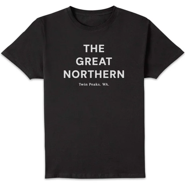 Twin Peaks The Great Northern Unisex T-Shirt - Black
