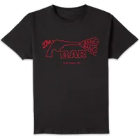 Twin Peaks The Bang Bang Bar Unisex T-Shirt - Black