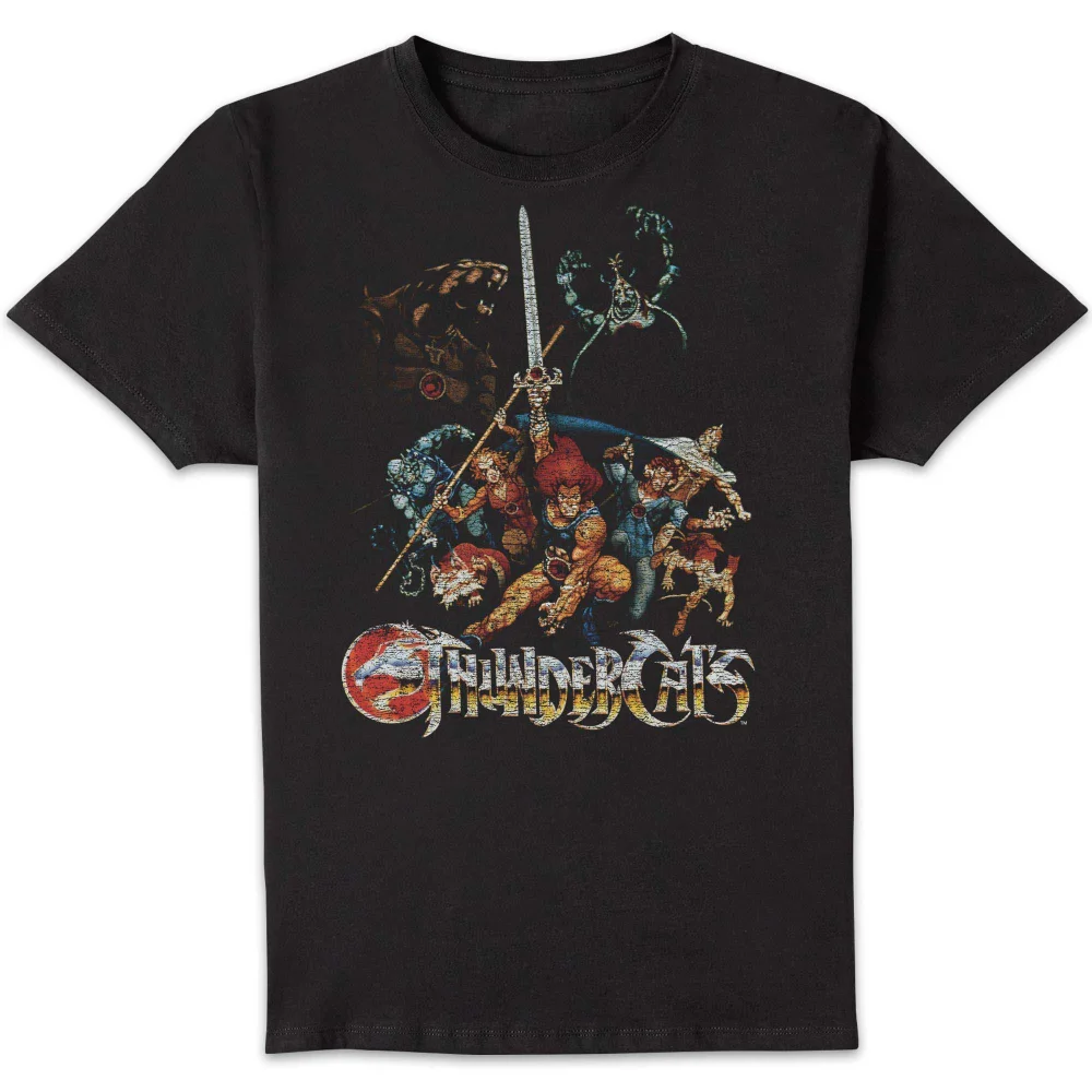 Thundercats Classic Art Unisex T-Shirt - Black - S Image 1