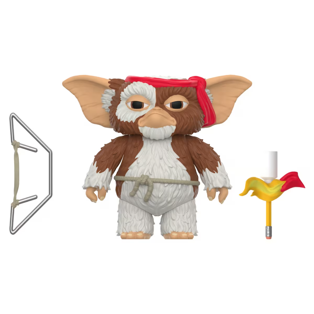 Super7 Gremlins ReAction Figures Wave 02 - Gremlins ReAction Figures Wave 02 - Gizmo (Battle Ready) Figure Image 1