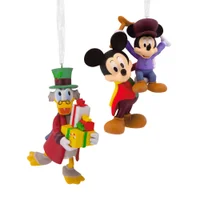 Hallmark Storied Moments Disney Christmas Ornaments - Set of 2 - Mickey's Christmas Carol - undefined undefined