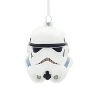 Hallmark Star Wars Glass Ornament - Stormtrooper Helmet