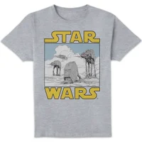Star Wars AT-ATSnow Unisex T-Shirt - Grey - undefined undefined