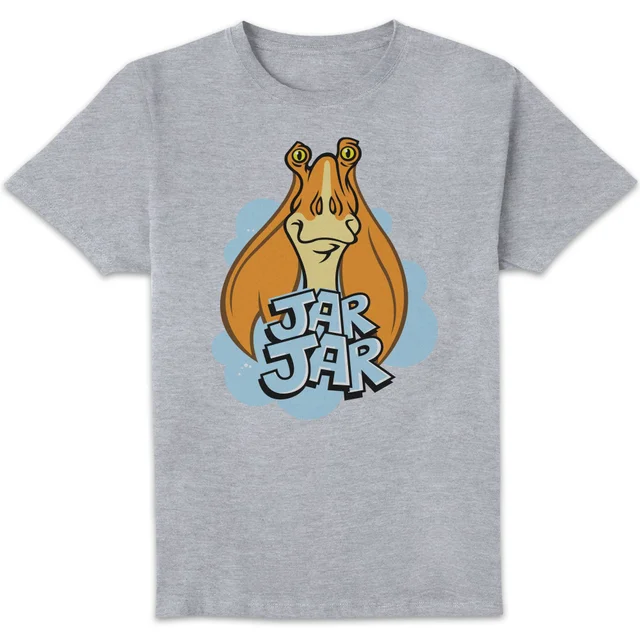 Star Wars Jar Jar Unisex T-Shirt - Grey