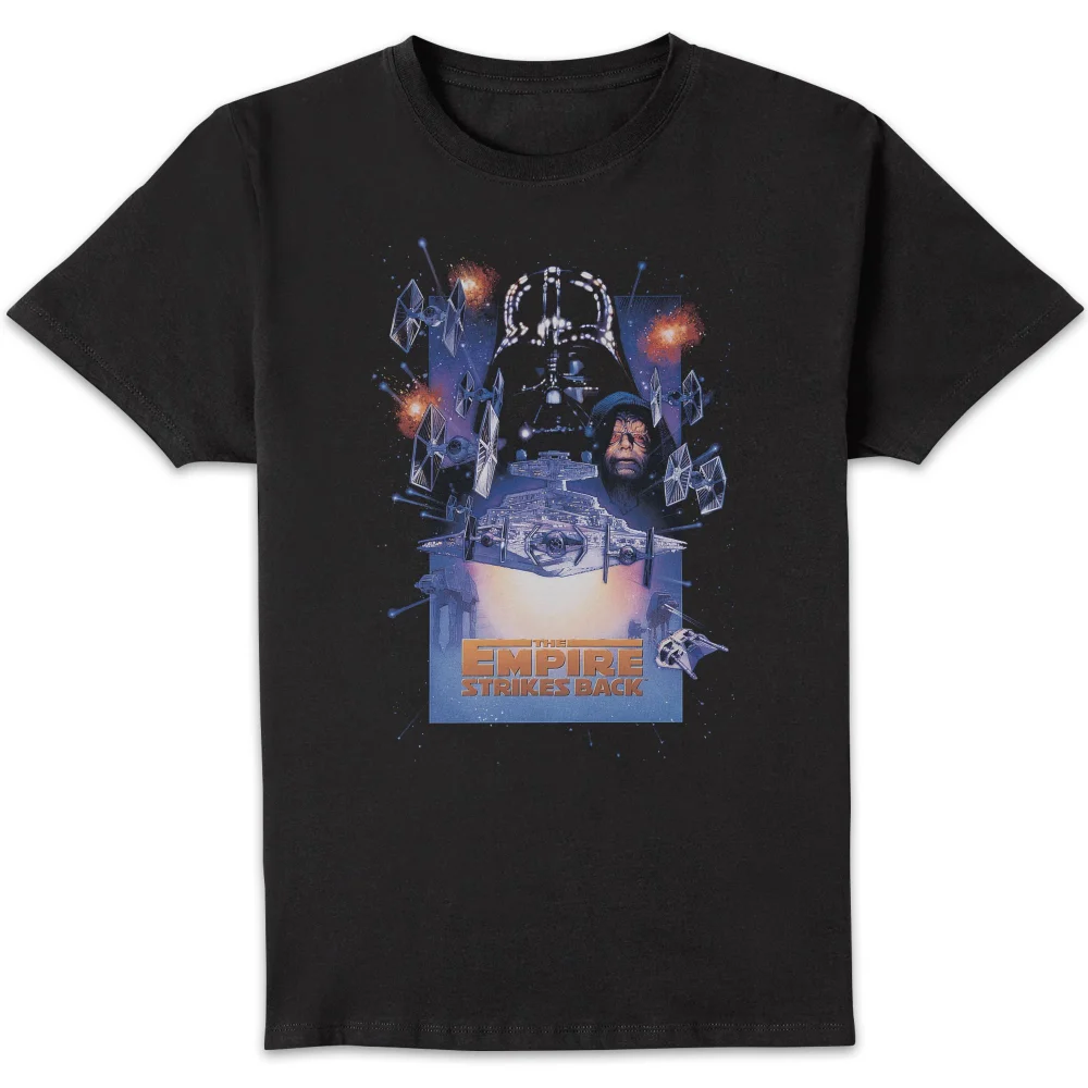 Star Wars The Empire Strikes Back Unisex T-Shirt - Black - S Image 1