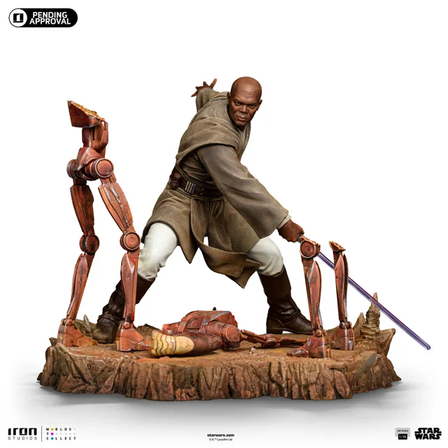 Iron Studios Star Wars Mace Windu Art Scale 1/10 Statue