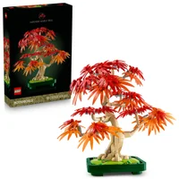 LEGO Botanicals Japanese Red Maple Bonsai Tree DIY Set 10348