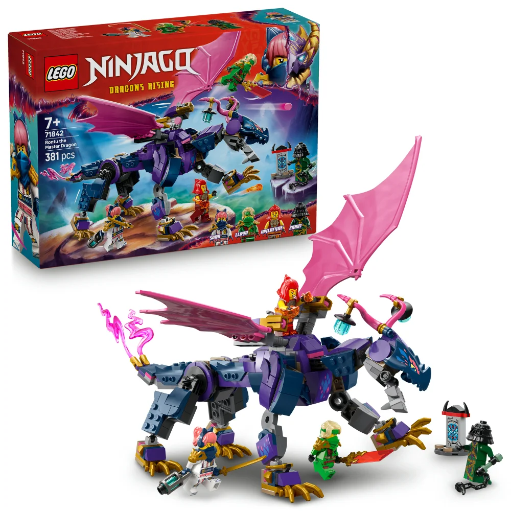 LEGO® NINJAGO® Rontu the Master Dragon Toy Set 71842 Image 1