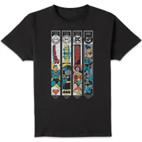 DC Comics Justice League Timeline Unisex T-Shirt - Black - undefined undefined