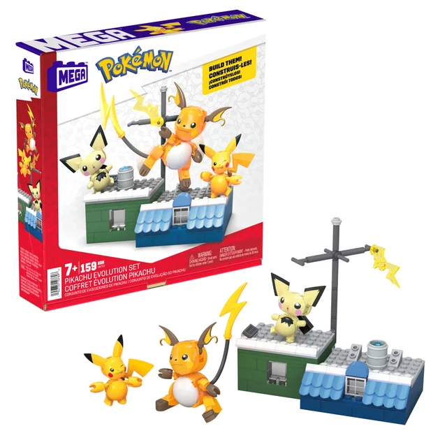 MEGA Pokémon Pikachu Evolution Set