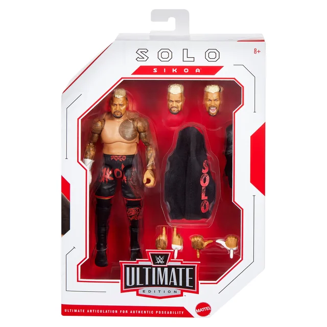 WWE® Ultimate Edition Wave 24 Solo Sikoa Action Figure (6")