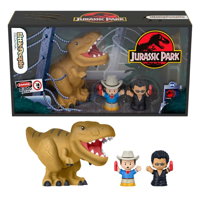 Little People Collector Jurassic Park 3-Pack Minifigures
