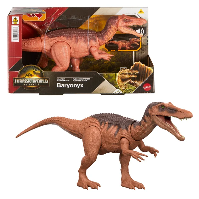 Jurassic World Saga Wild Roar: Baryonyx Dinosaur Figure