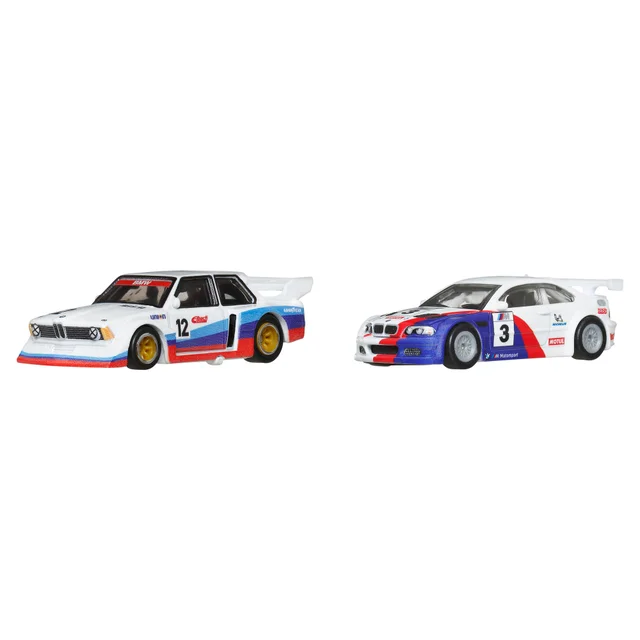 Hot Wheels Premium 2-Pack 2025 Mix 2 BMW E46 GTR & BMW 320 GRP5