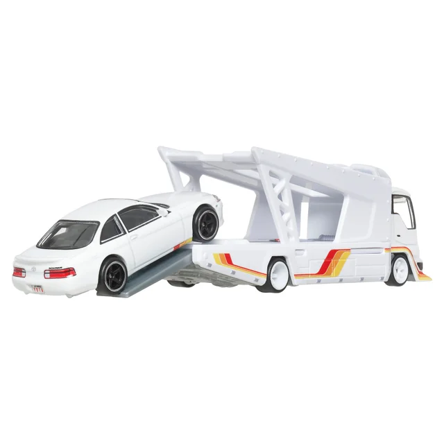 Hot Wheels Premium Team Transport Mix 2 Japan Double Decker Hauler