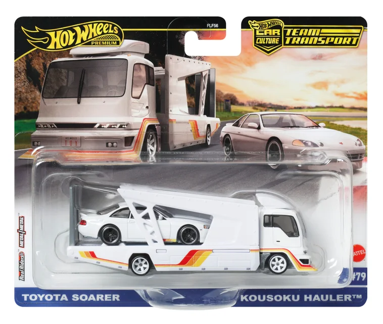 Hot Wheels Premium Team Transport Mix 2 Japan Double Decker Hauler